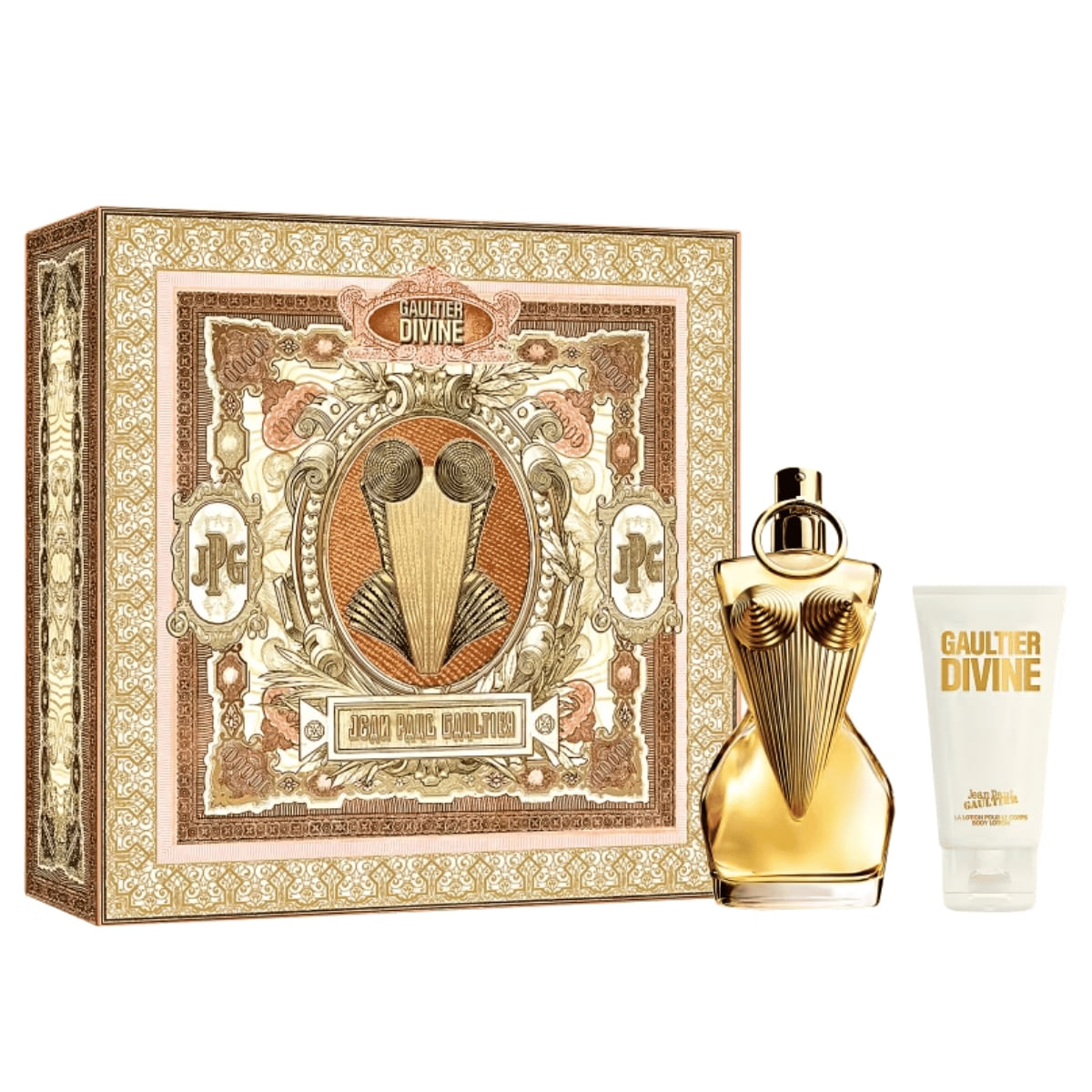 Jean Paul Gaultier - Kit Divine - Feminino - EDP - 50ml + Creme Corporal 75ml