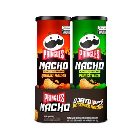 DuoPack Pringles Nacho 200g