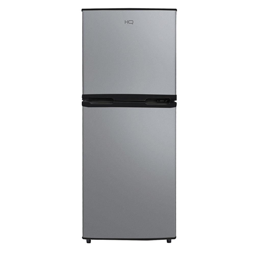 Geladeira Refrigerador Compacto HQ 140L Duplex Defrost, Baixo Consumo A+++ Preto/Cinza HQ-140RDF 110