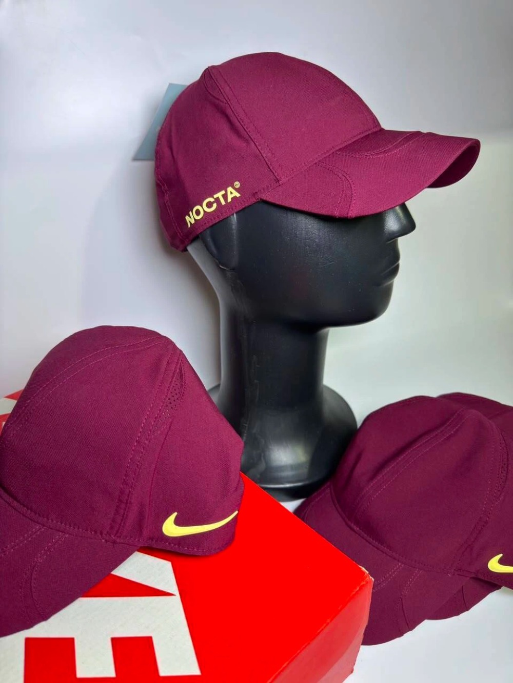 NOCTA x Nike Boné S.S.C Dark Beetroot — M, Novo