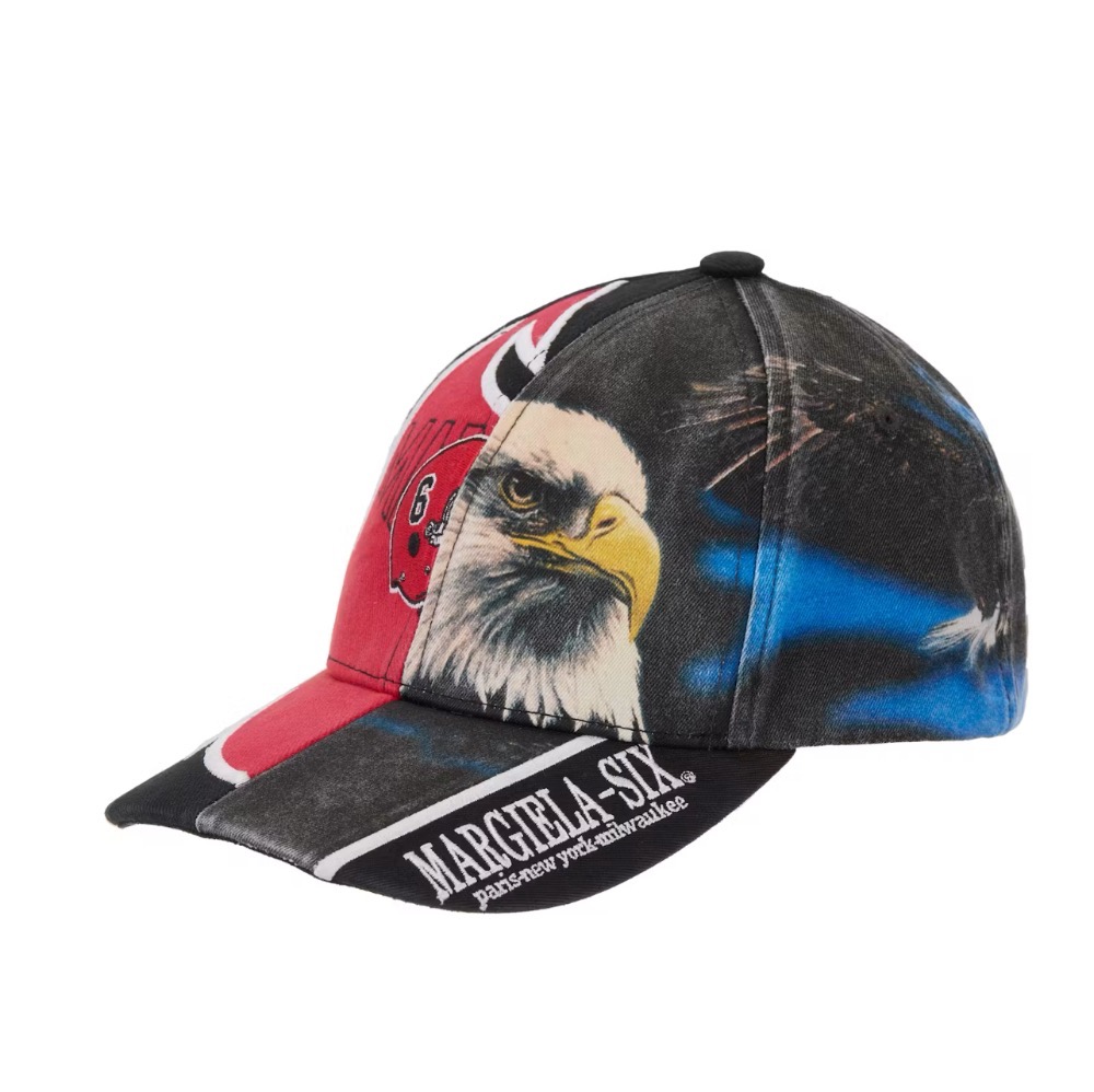 Maison Margiela x Supreme Boné Split 6-Panel Black — Único, Novo