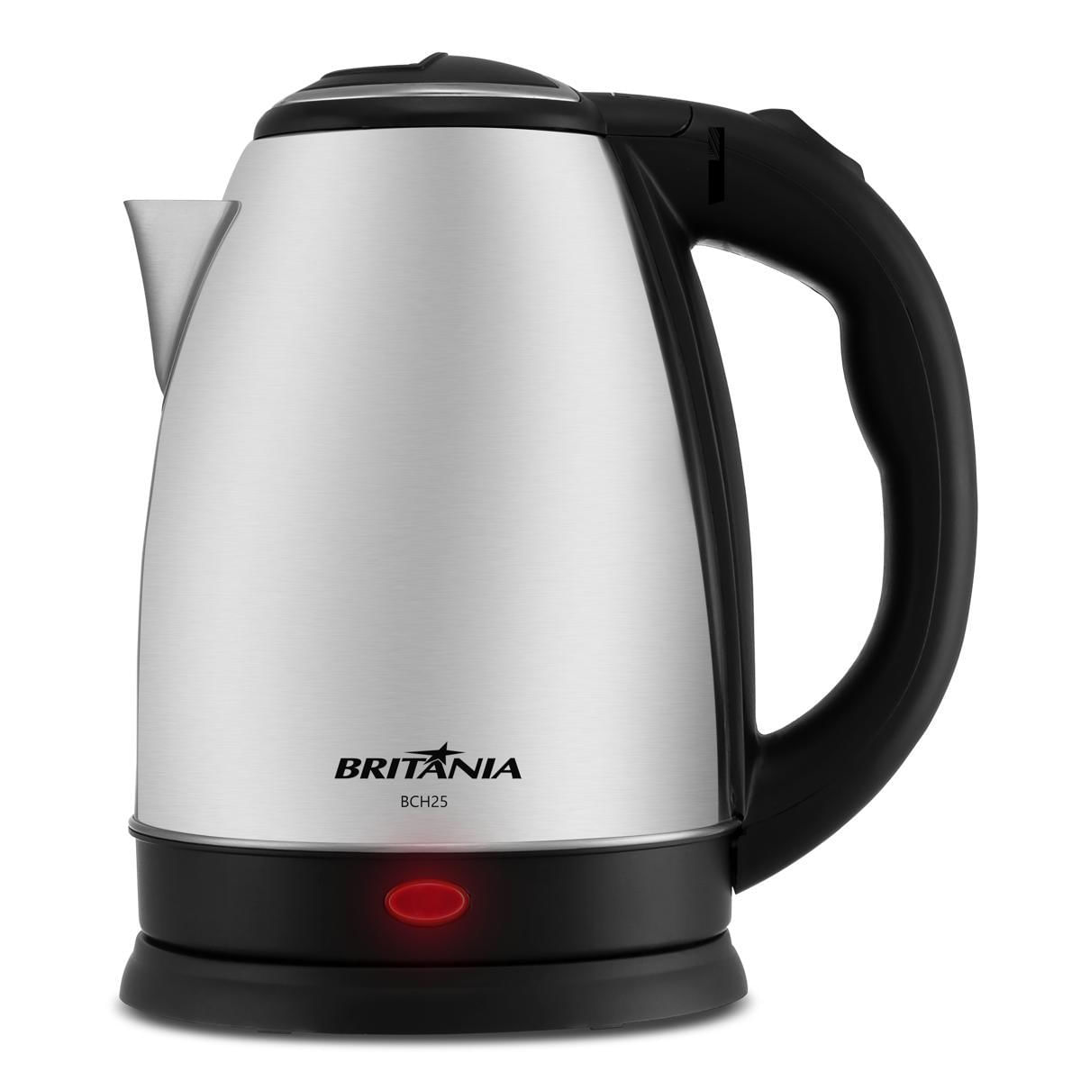 Chaleira Elétrica Britânia BCH25 2L Inox 110