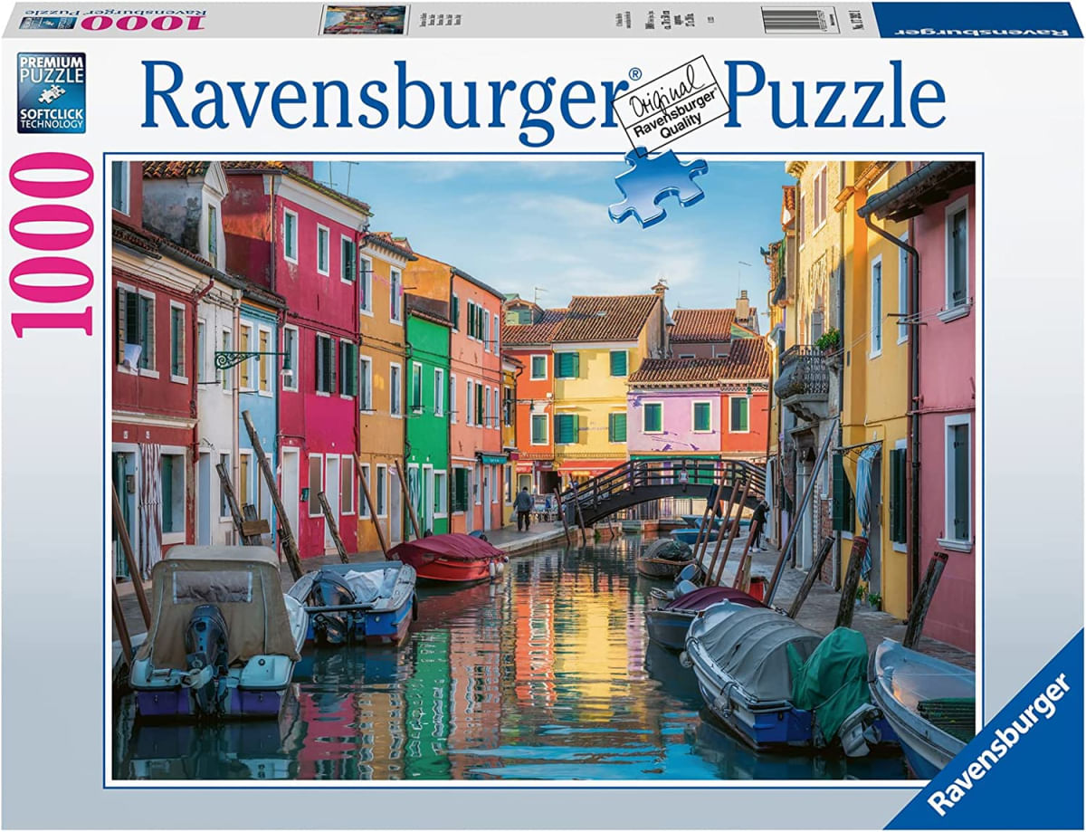 Puzzle 1000 Peças Burano, Italia Ravensburger 12000623