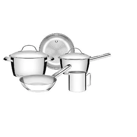 Jogo Panelas Tramontina Allegra Inox 5 Peças
