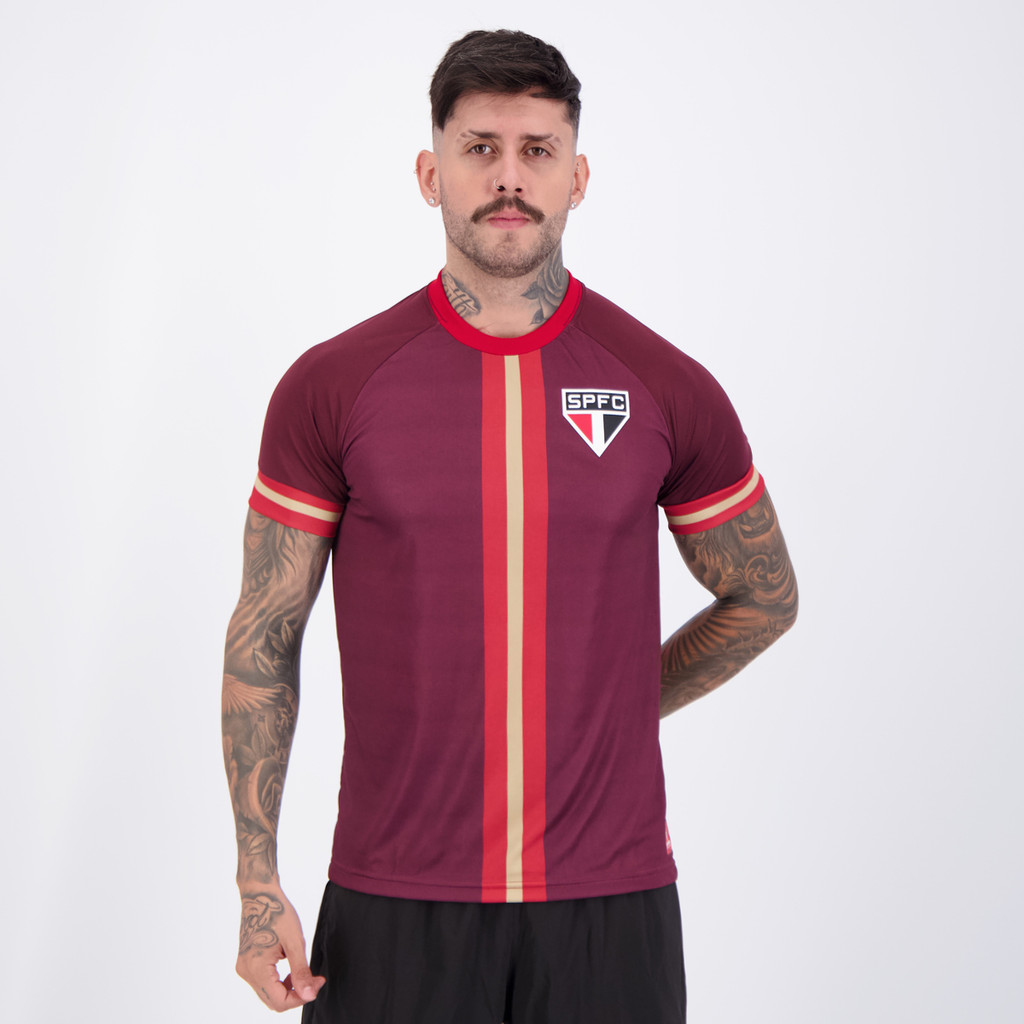Camisa São Paulo Linea Bordô