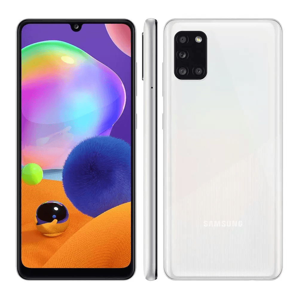 Seminovo: Samsung Galaxy A31 128 GB Branco - Excelente