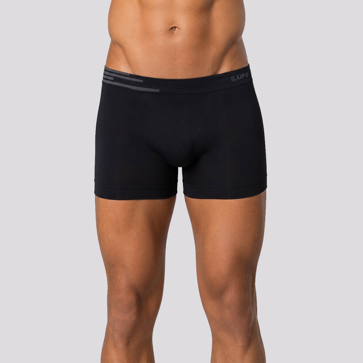 Cueca Boxer Lupo Light Fit Preta