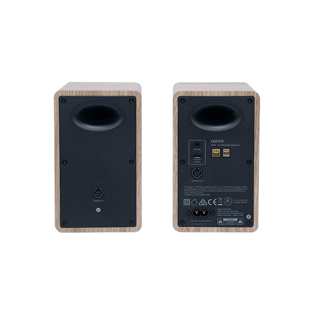 Foto 4 de Monitor de Áudio EDIFIER M60 66W RMS - Madeira