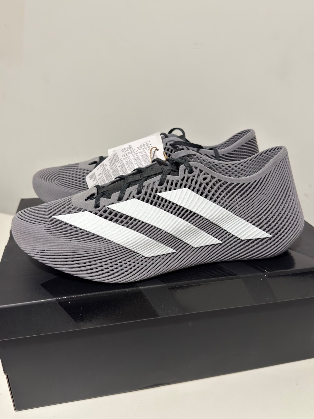 adidas Climacool 4D Laced Grey Chalk White Carbon — 41, Novo