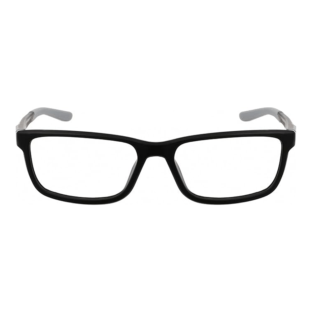 Armação para Óculos de Grau Masculino Nike 7292 Preto Fosco e Cinza