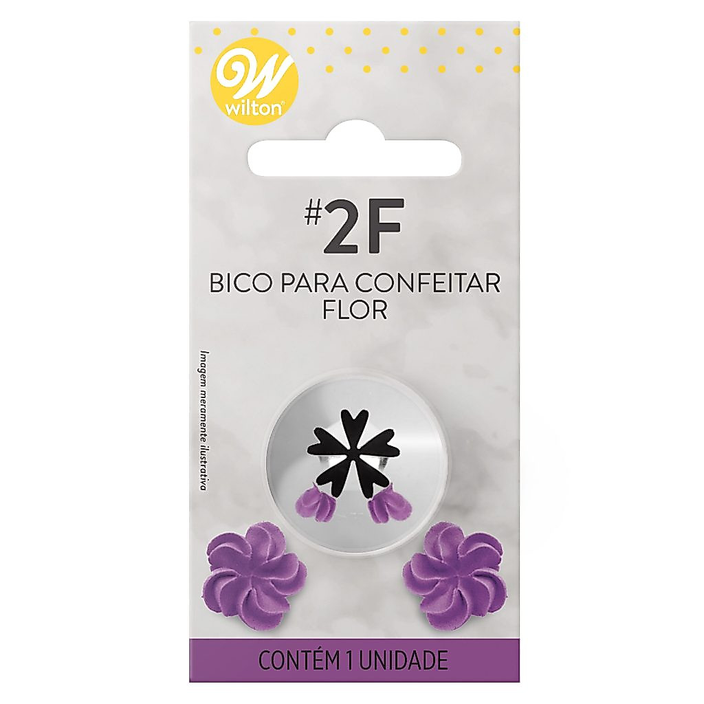 Bico De Confeitar 2F Flor Wilton