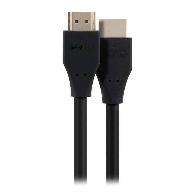 Cabo HDMI 2.1 Intelbras CH 2120, 8K Ultra HD, 120Hz, 2m, Preto, CH-2120