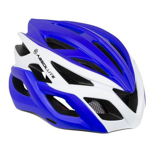 CAPACETE ABSOLUTE WILD FLASH LED USB BIKE AZUL M/G (57-61CM)