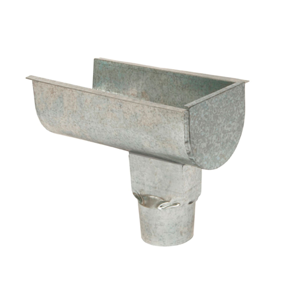 Terminal com Bocal Platibanda Galvanizado Corte 33 Calhaforte