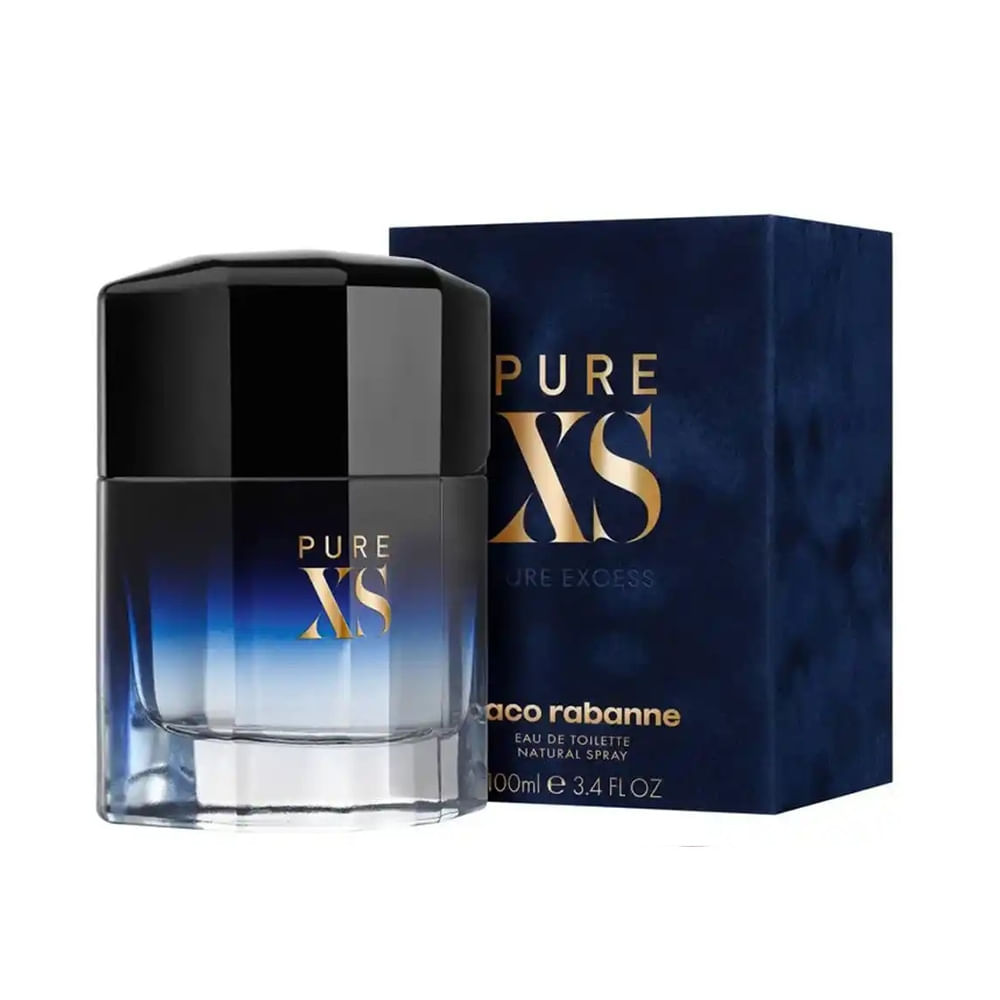 PACO RABANNE PURE XS MASCULINO EAU DE TOILETTE 100ML - Avarias na embalagem