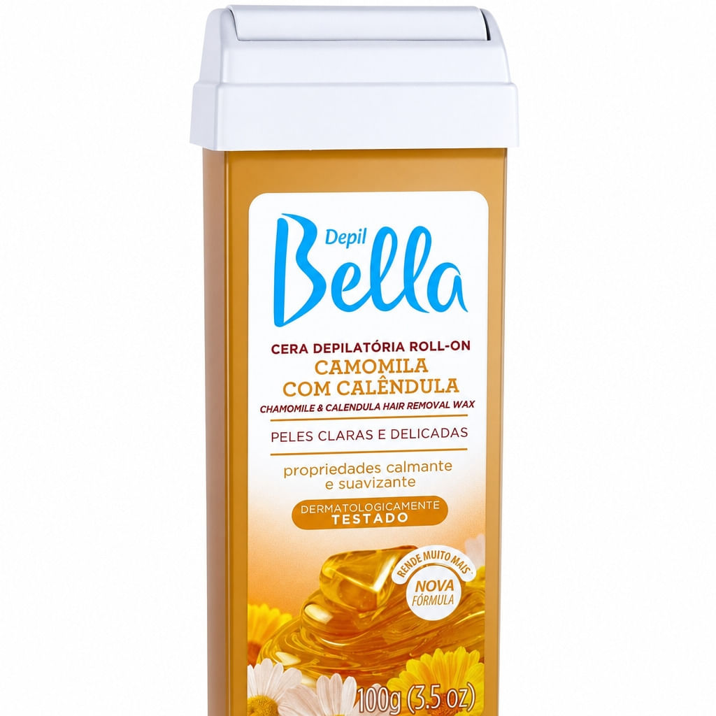 Cera Depilatoria Roll Deo Depil Bella Camomila Com Calêndula 100G