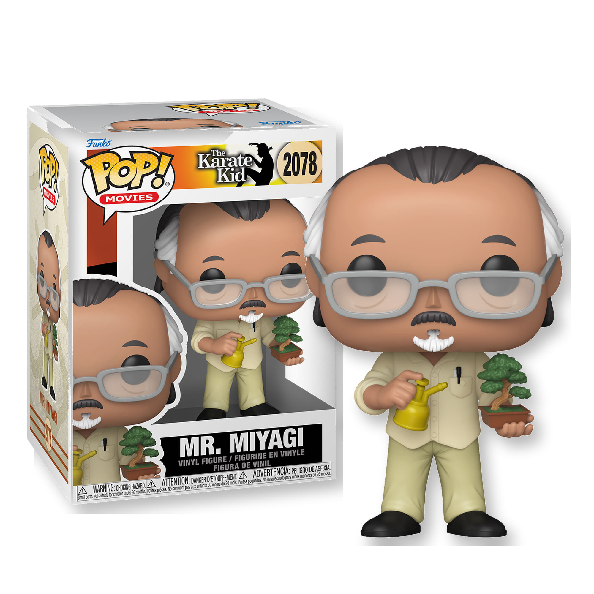 Boneco Funko Pop! Karate Kid - Mestre Miyagi