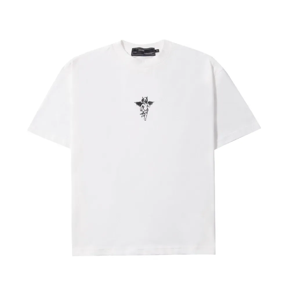 Camiseta MVRK Angels II Off White — P / XG / XXG, Novo