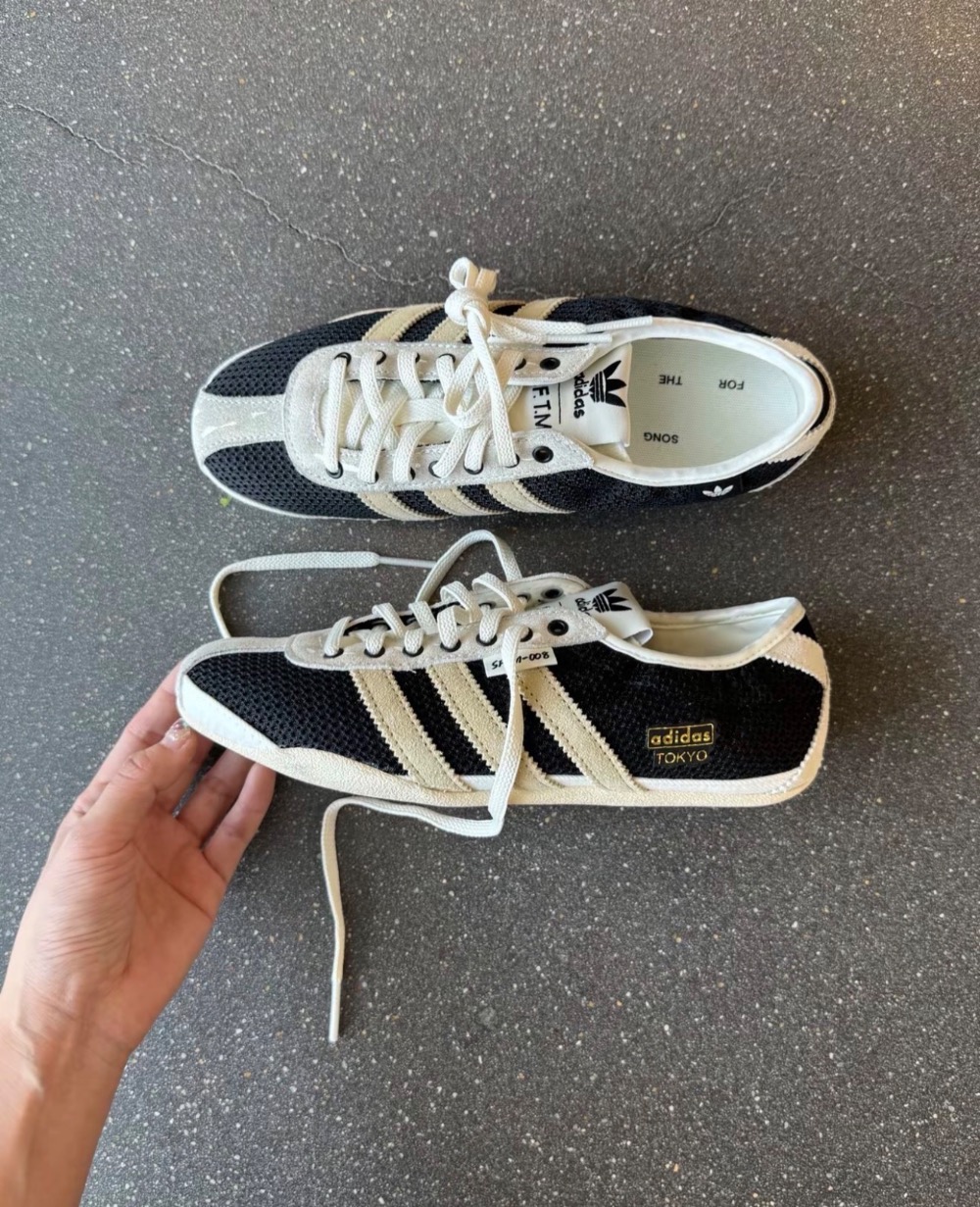 Song For The Mute x adidas Tokyo Core Black Beige Tone Gold Metallic — 35, Novo