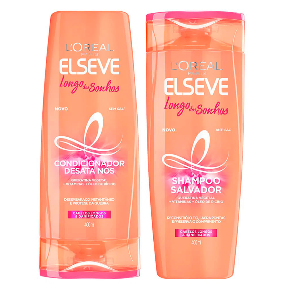 L’Oréal Paris Elseve Longo dos Sonhos Kit - Shampoo + Condicionador — Kit
