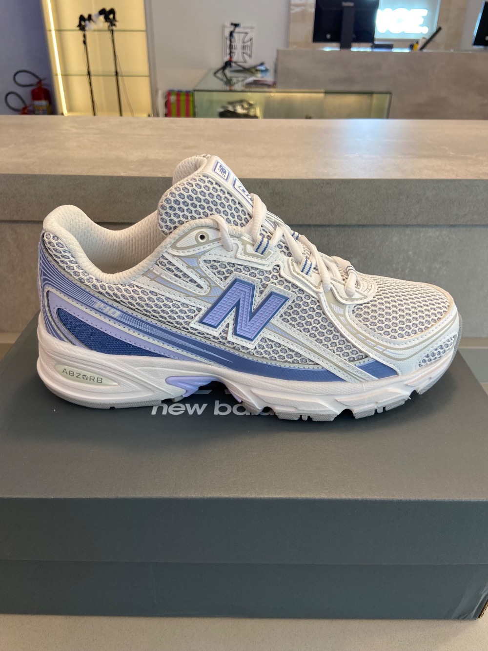 New Balance 740 Fairweather Blue — 34 / 35 / 36 / 37, Novo