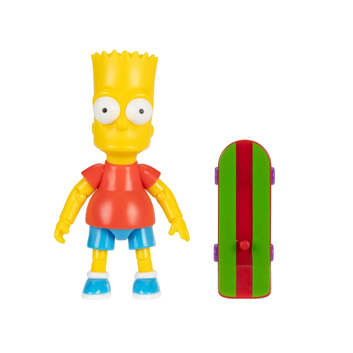 Foto 2 de Boneco Bart De 9Cm Com Skate - Os Simpsons