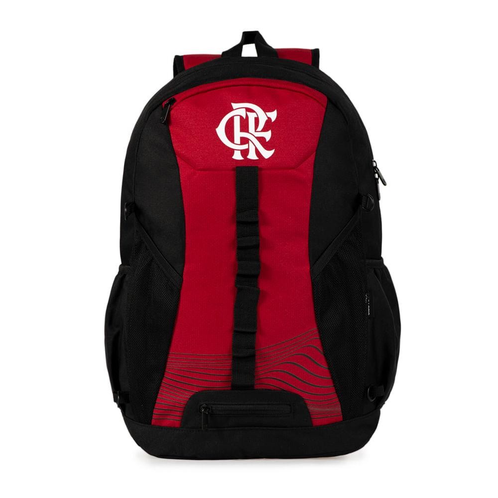 Mochila do Flamengo Masculina Esportiva Oficial com Rede de Suporte para Bola