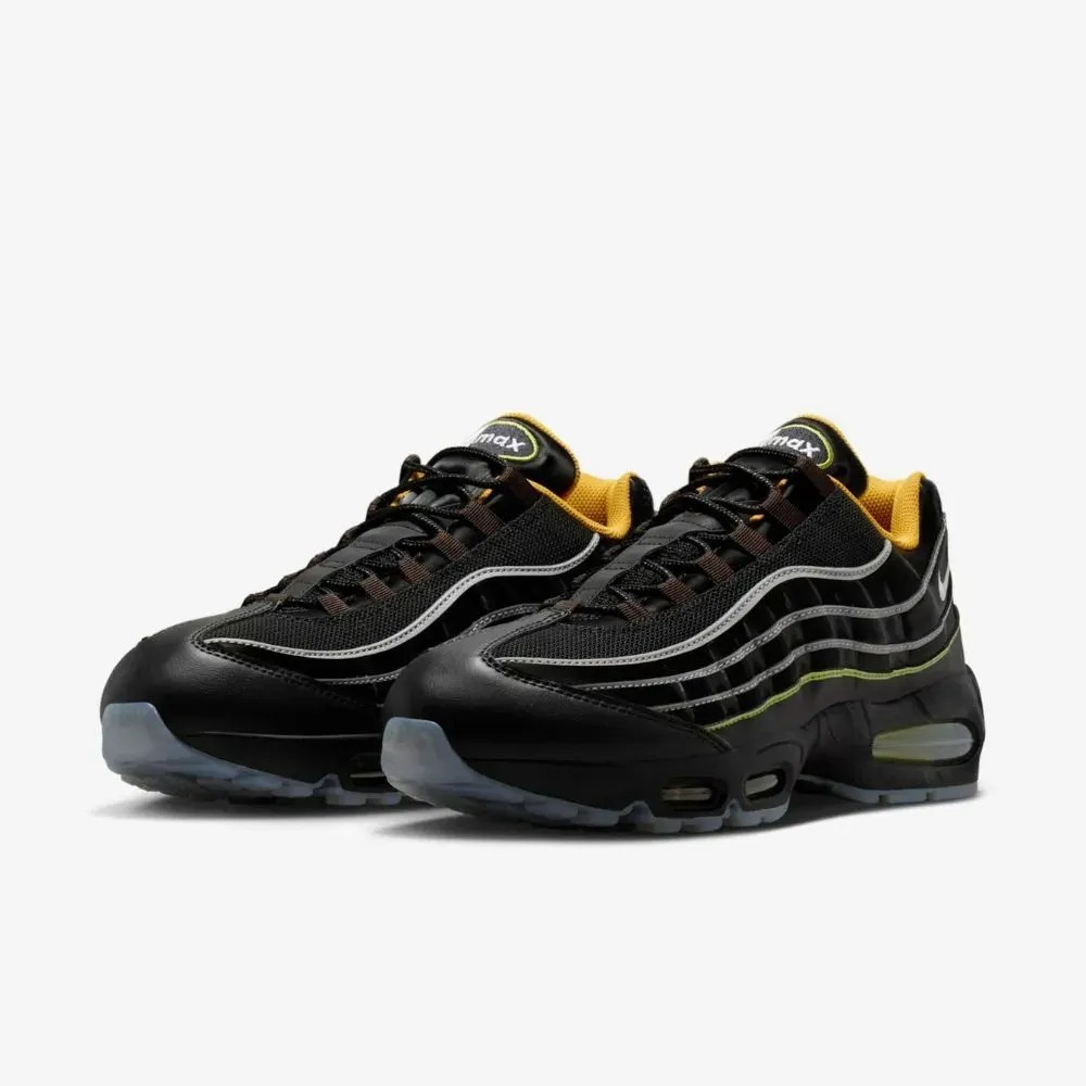 Nike Air Max 95 Black Gold Leaf Pear White — 39 / 39.5 / 40 / 40.5 / 41 / 42 / 42.5 / 43 / 44, Novo