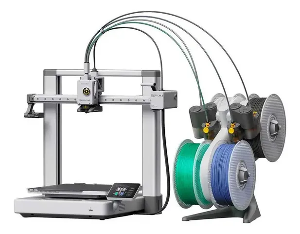 Impressora 3d Bambu Lab A1 Combo Ams Lite Prateado