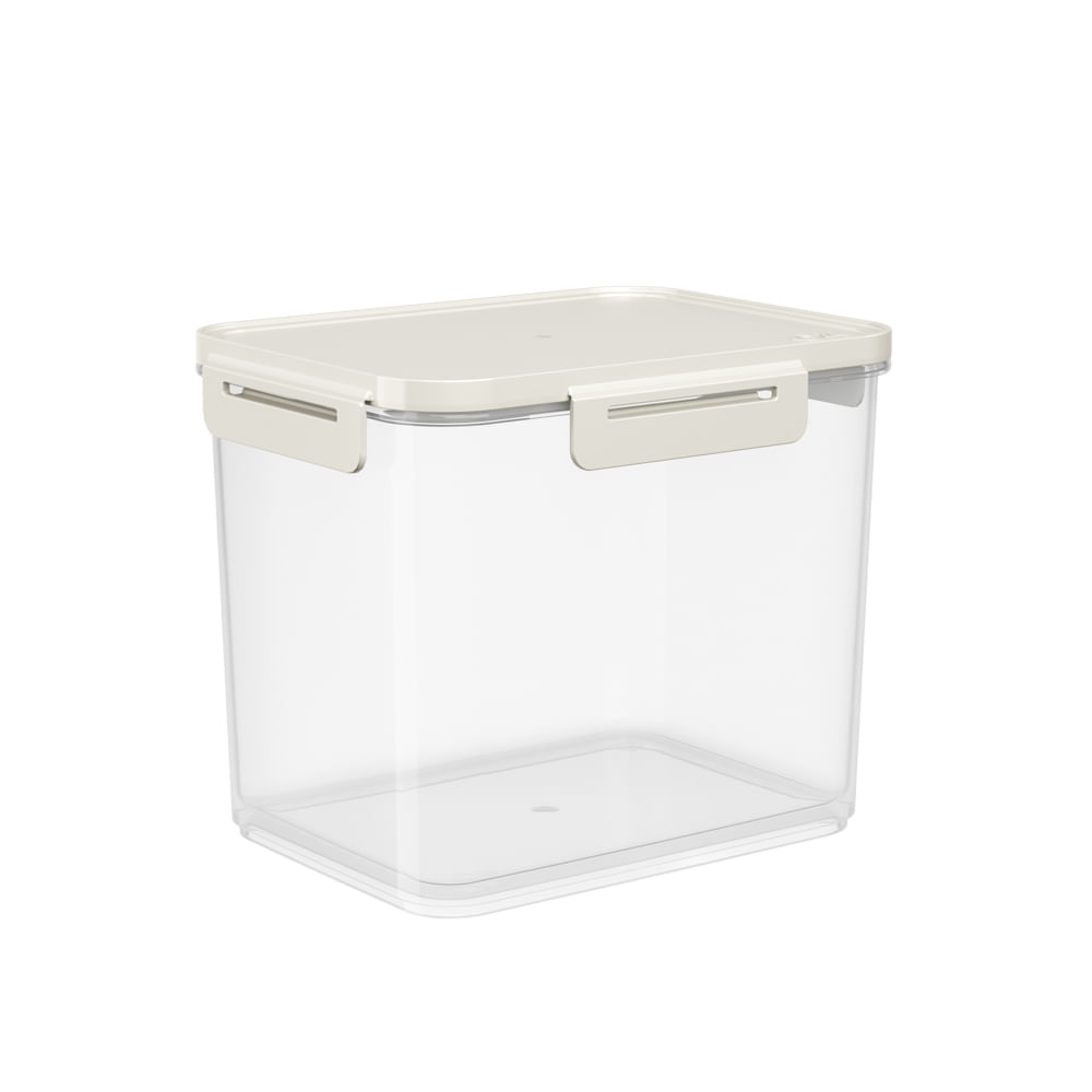 Pote Hermetico Hug 2,4L Light Gray Coza