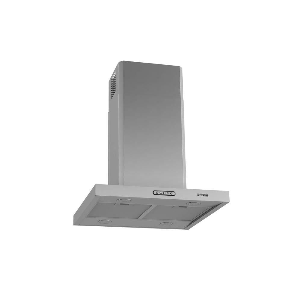 Coifa de Ilha Fogatti Coifa Ilha 60cm Retangular Inox com Painel Touch e Iluminação LED Inox 110V