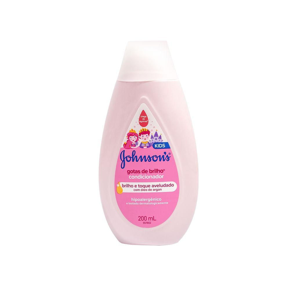 Condicionador Gotas de Brilho Johnson's Baby 200ml