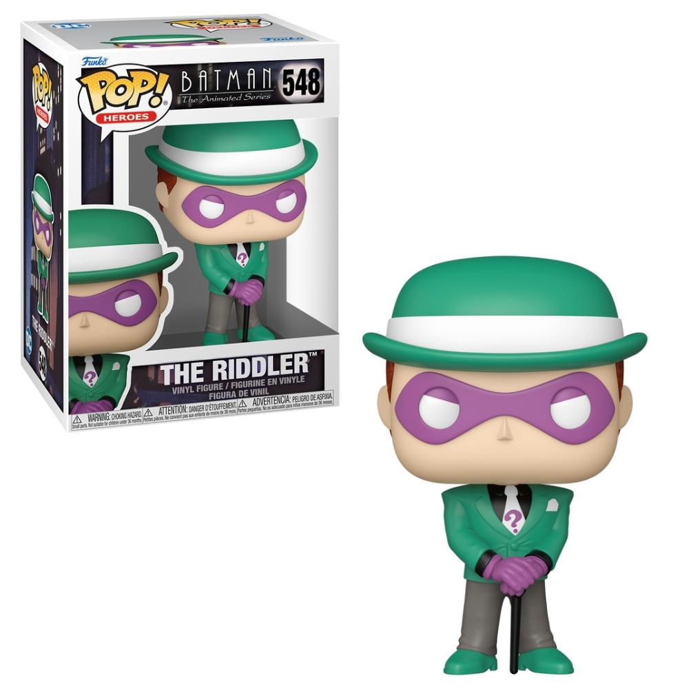 Boneco Funko Pop! DC Comics Batman A Série Animada Charada
