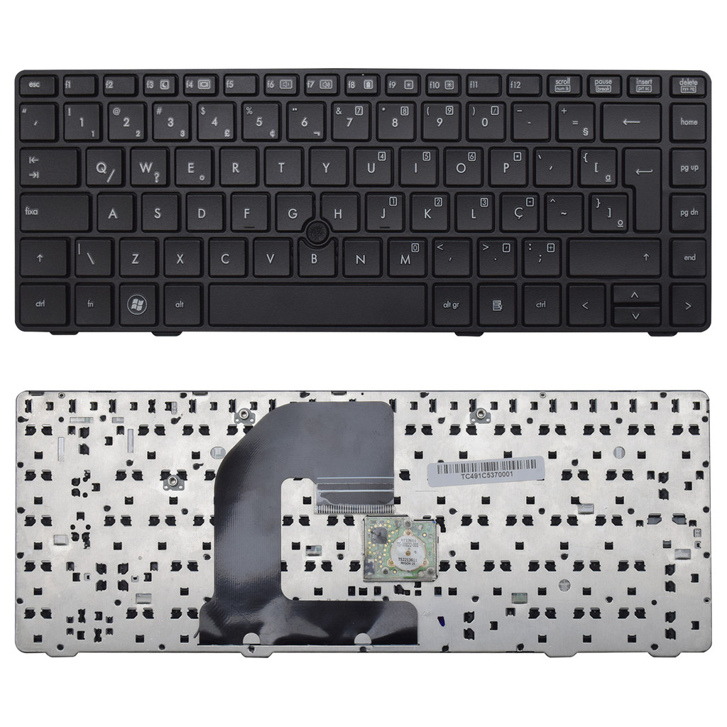 Teclado para Notebook compatível com Hp Probook 6460B ABNT2
