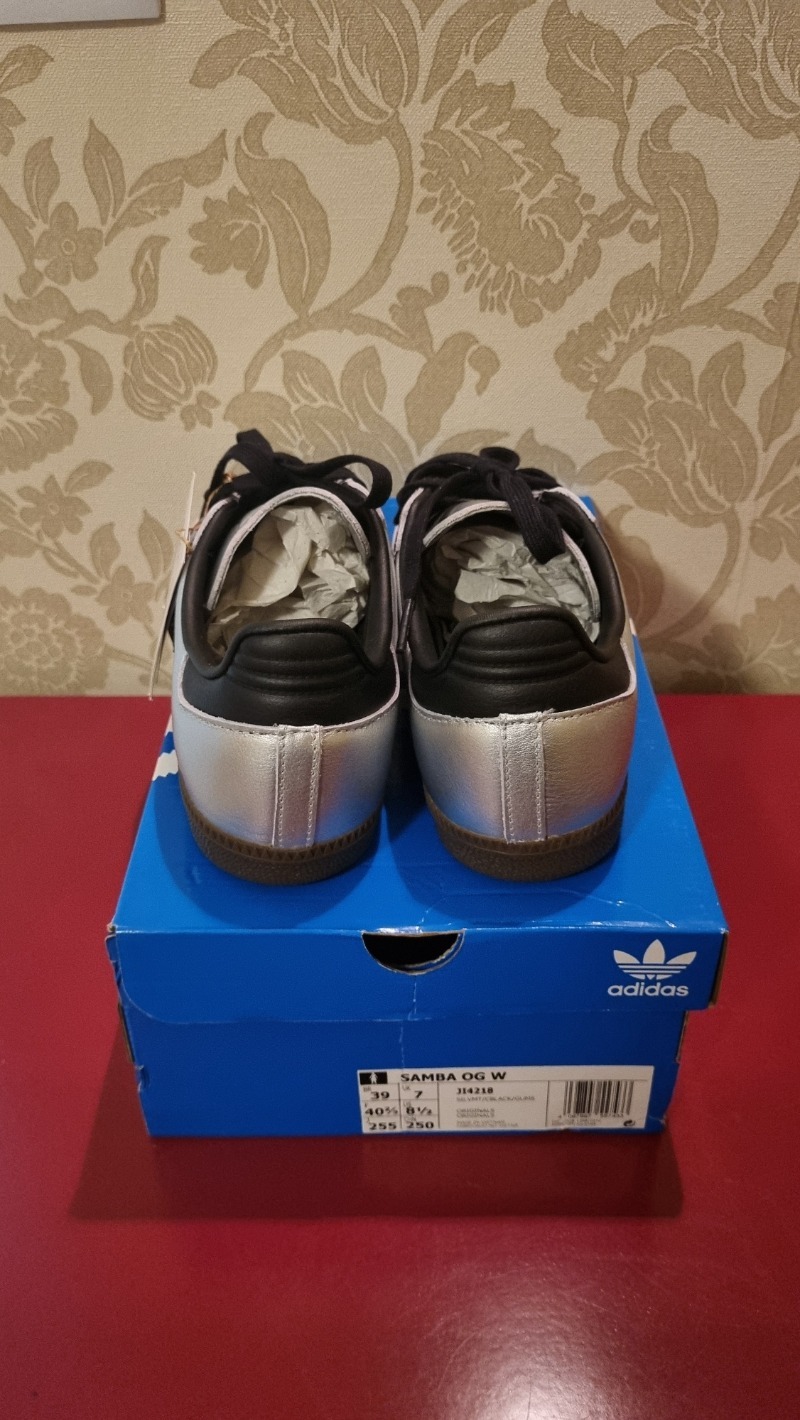 Foto 5 de adidas Samba OG Silver Metallic — 39, Novo