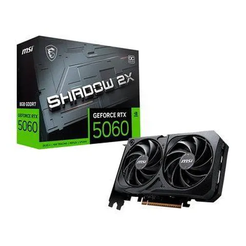 Placa Vídeo MSI RTX 5060 8GB GDDR7 128-bit