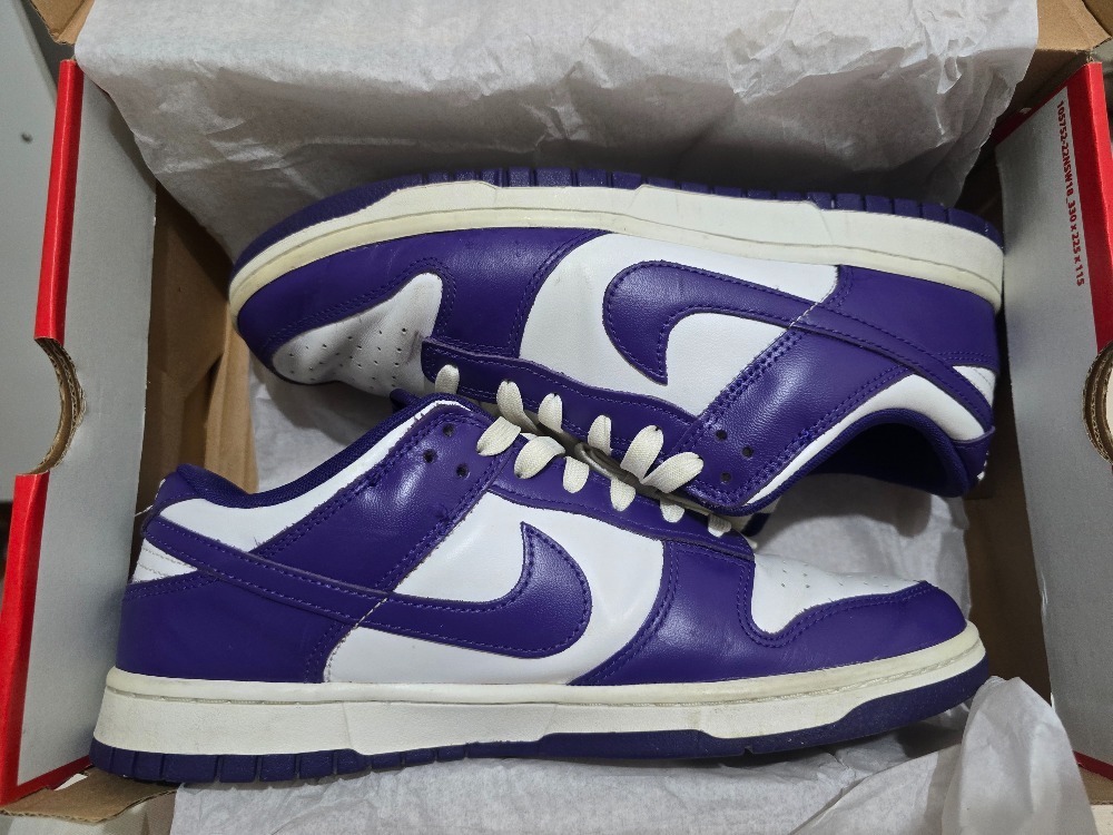 Nike Dunk Low Championship Court Purple — 42, Usado