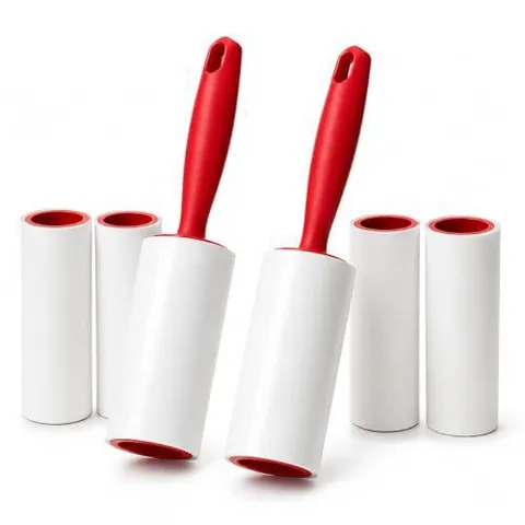 Kit 2 Rolos Adesivos Tira Pelo + 4 Refis