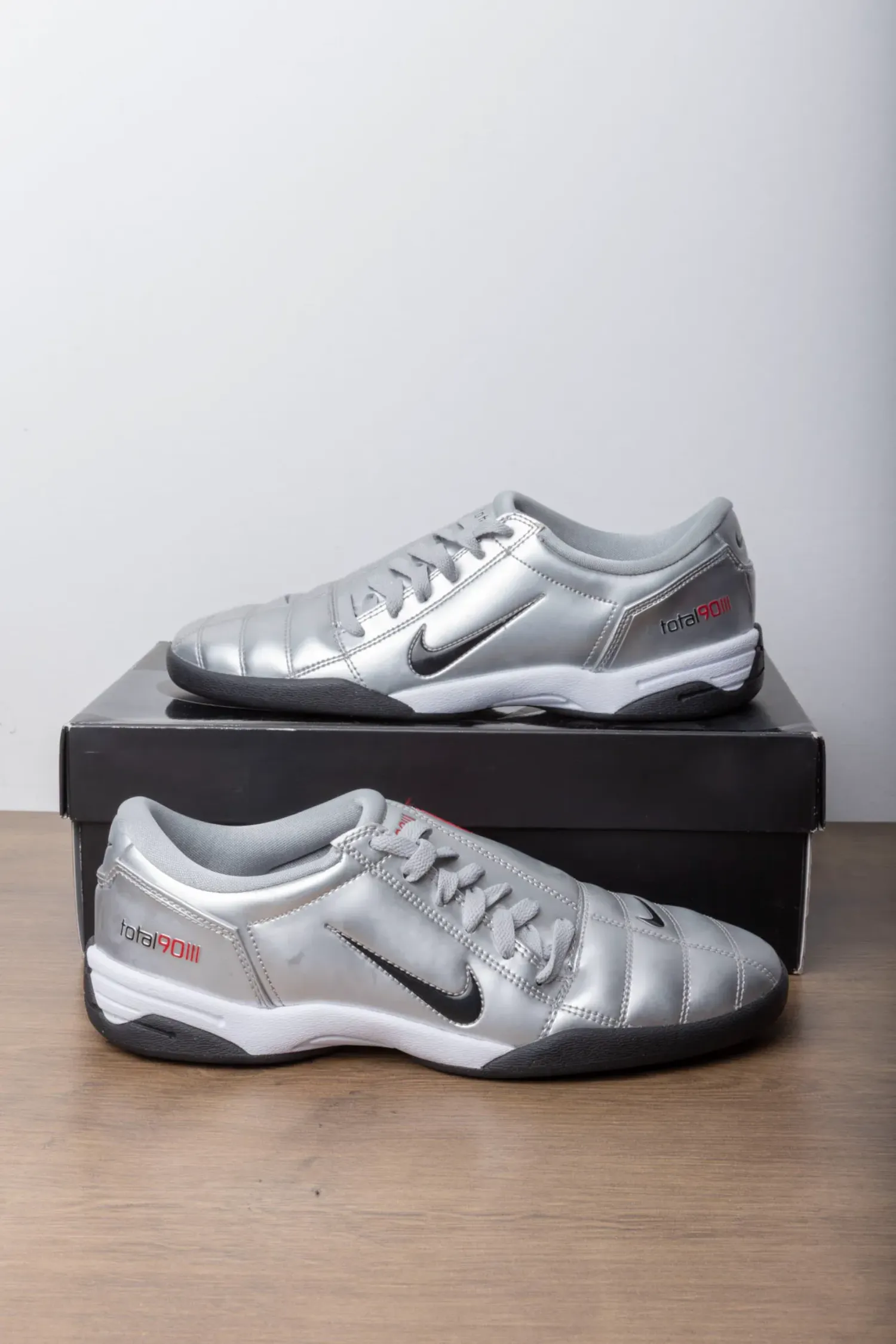 Foto 3 de Nike Total 90 Metallic Silver Black — 44, Novo