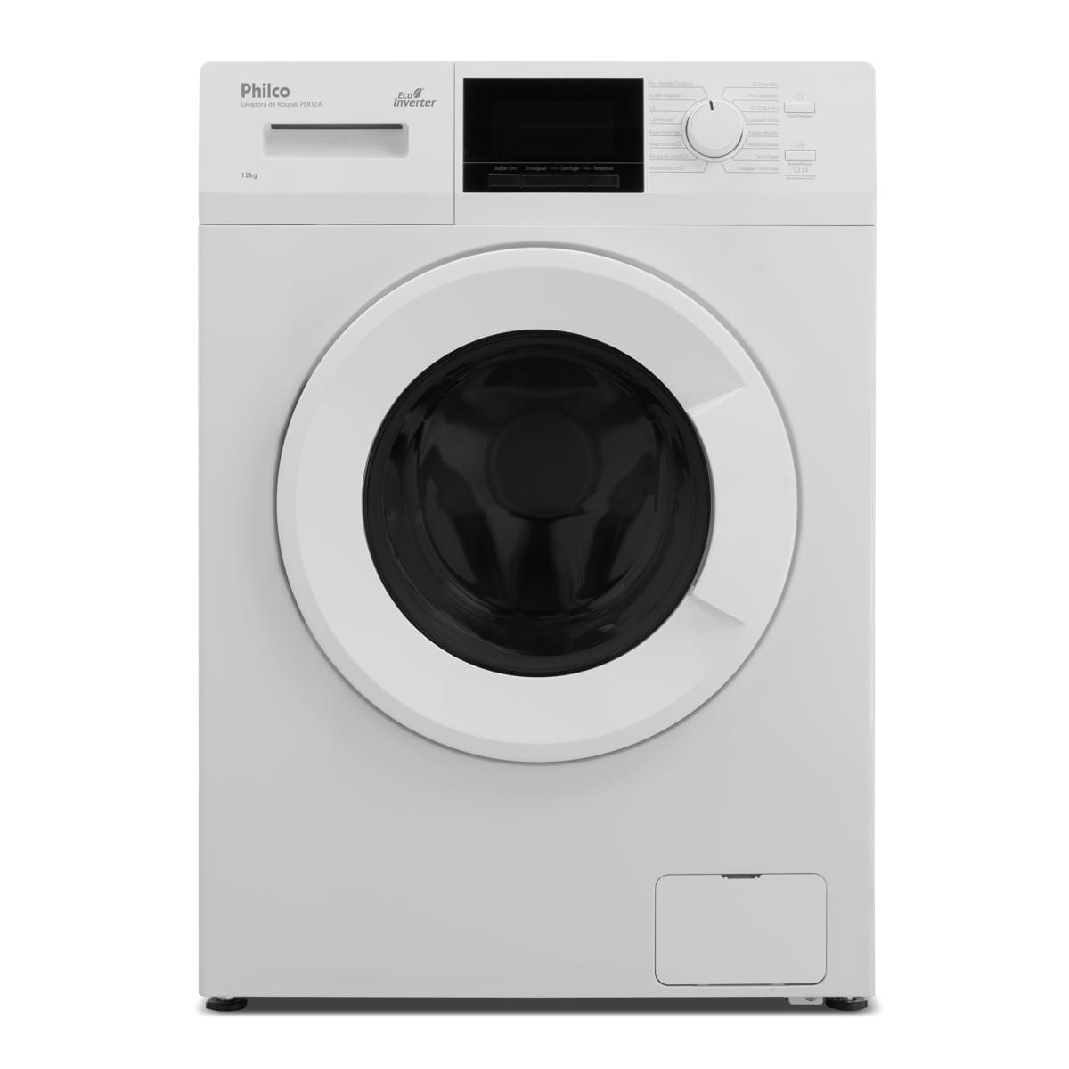 Máquina de lavar 12Kg Philco 16 Modos de operação PLR12A 110