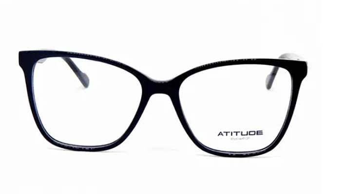 Armação de Óculos de Grau Atitude, modelo AT7123, cor A01