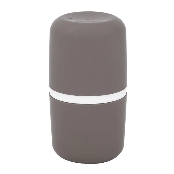 PORTA ESCOVA BULKY COM TAMPA CINZA - BRINOX