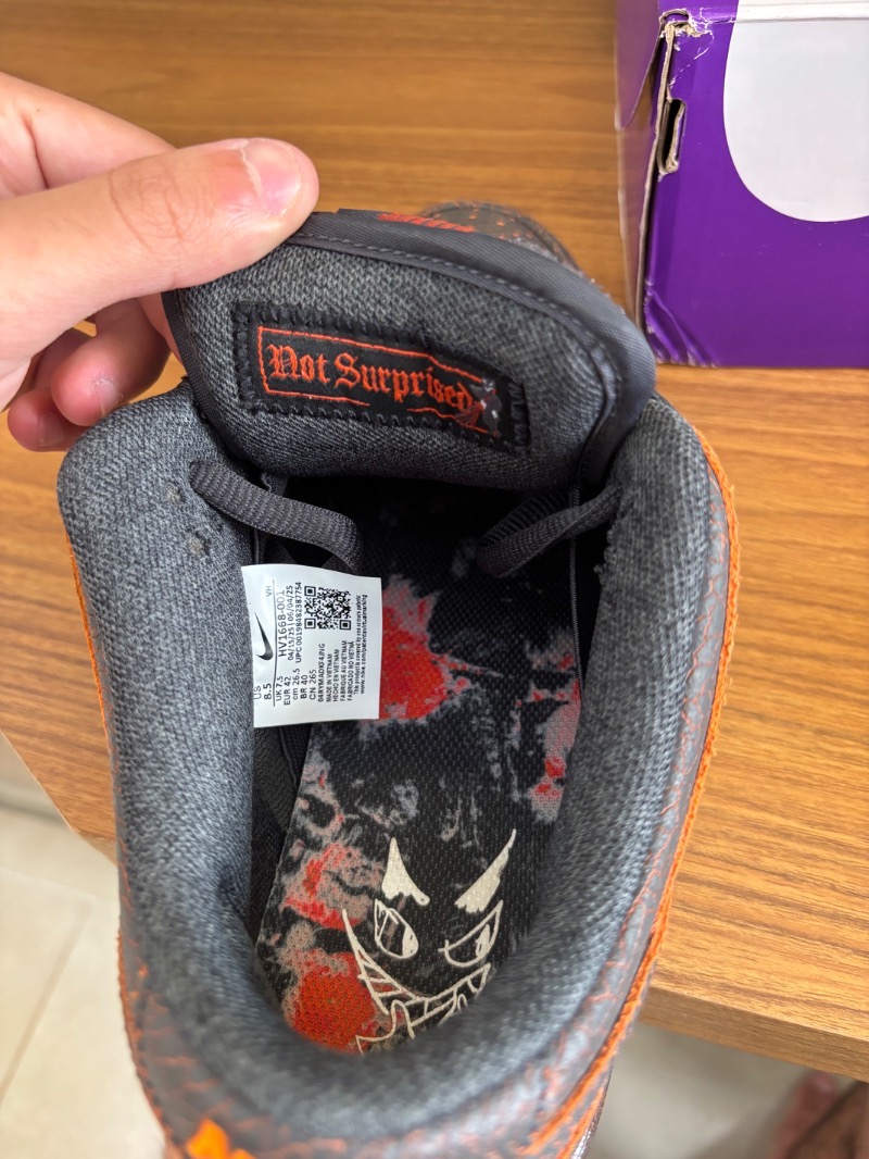 Foto 5 de Nike SB Dunk Low Krampus Smoke Grey Campfire Orange — 40, Usado