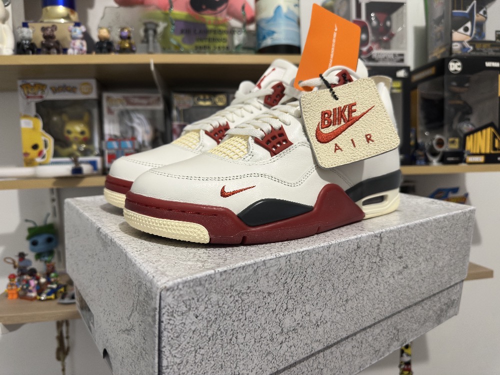 Nigel Sylvester x Air Jordan 4 Brick After Brick — 41, Novo