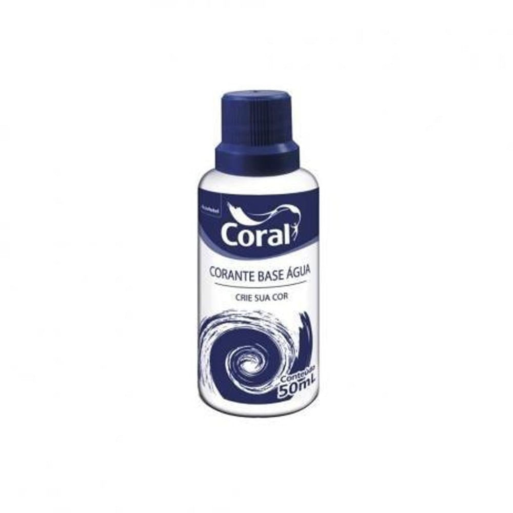 Corante Líquido Azul 50ml Coral