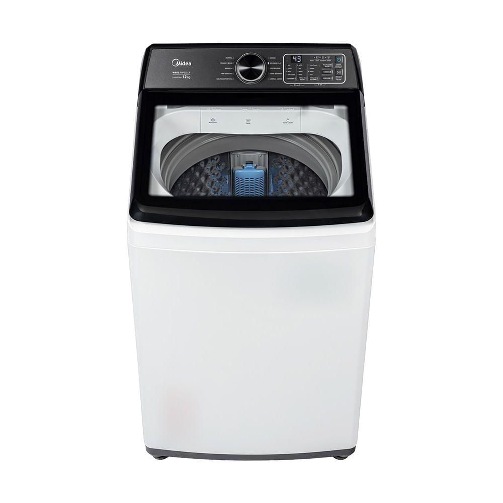Máquina De Lavar 12kg Branca Wave Impeller Midea MAV04W120/WKBR04 110V
