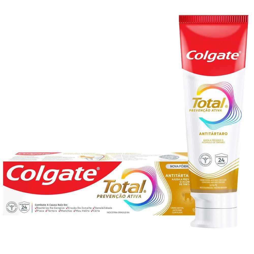 Creme Dental Colgate Total Anti Tártaro 90g