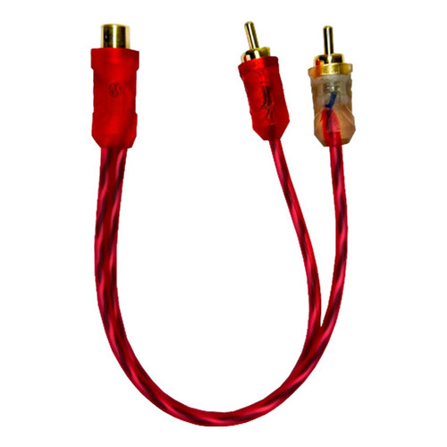 Foto 2 de KIT 1 CABO RCA 5M + 2 CABO Y RCA 1F 2M E-TECH PARA SOM AUTOMOTIVO
