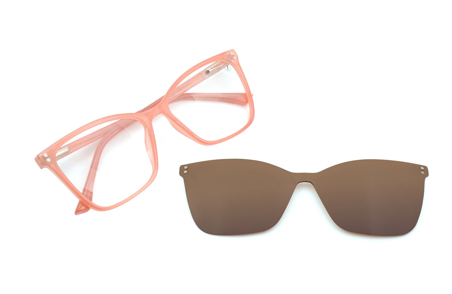 Armação Para Óculos de Grau Feminino Chilli Beans Multi Rosé Polarizado LV.MU.1111.9595 M