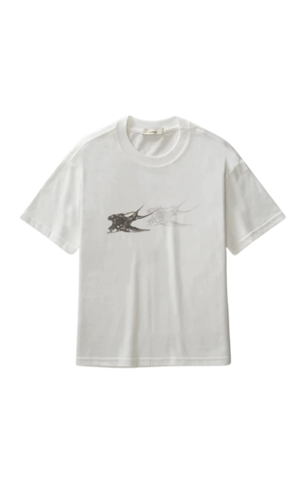 Camiseta Carnan Swallow T-shirt Stoned Off White — P / G, Novo